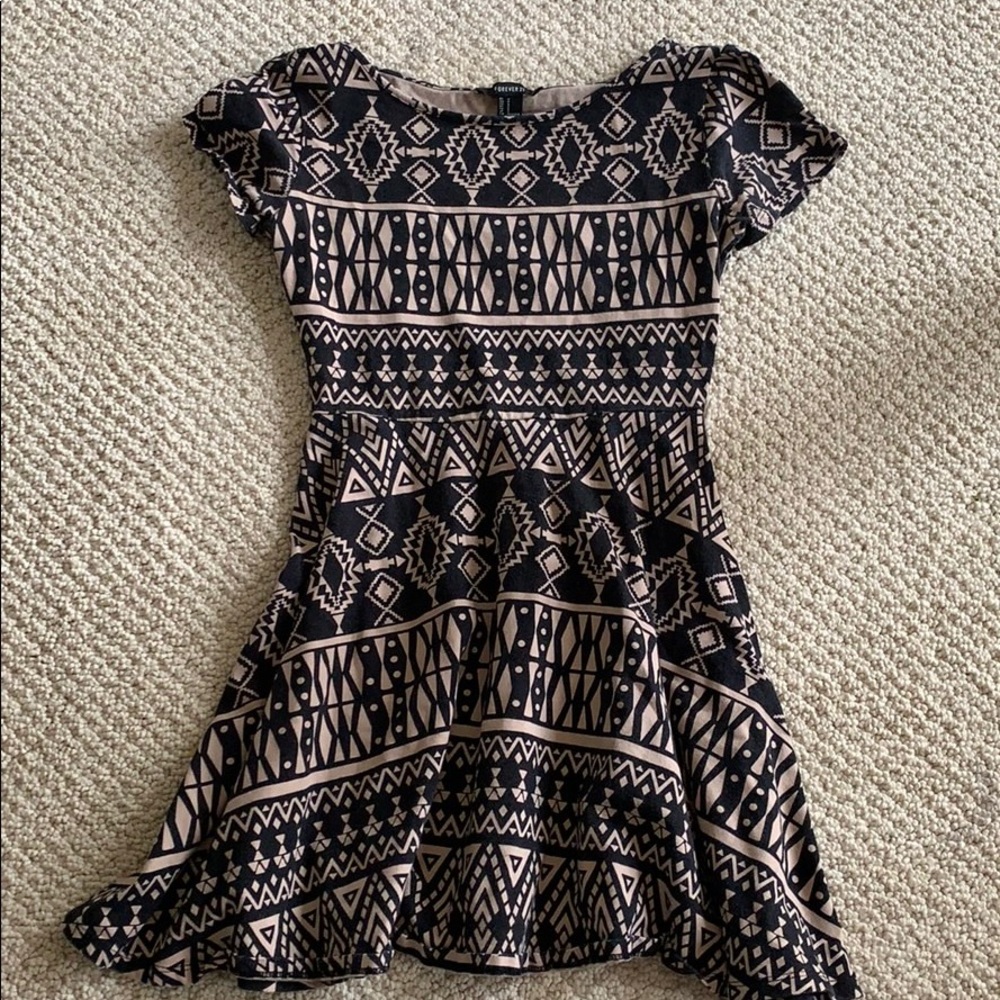 Forever 21 patterned XS dress.